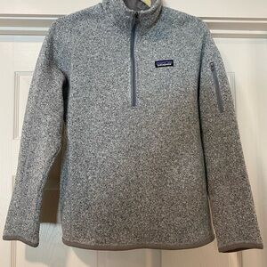 Patagonia Gray Zip pullover